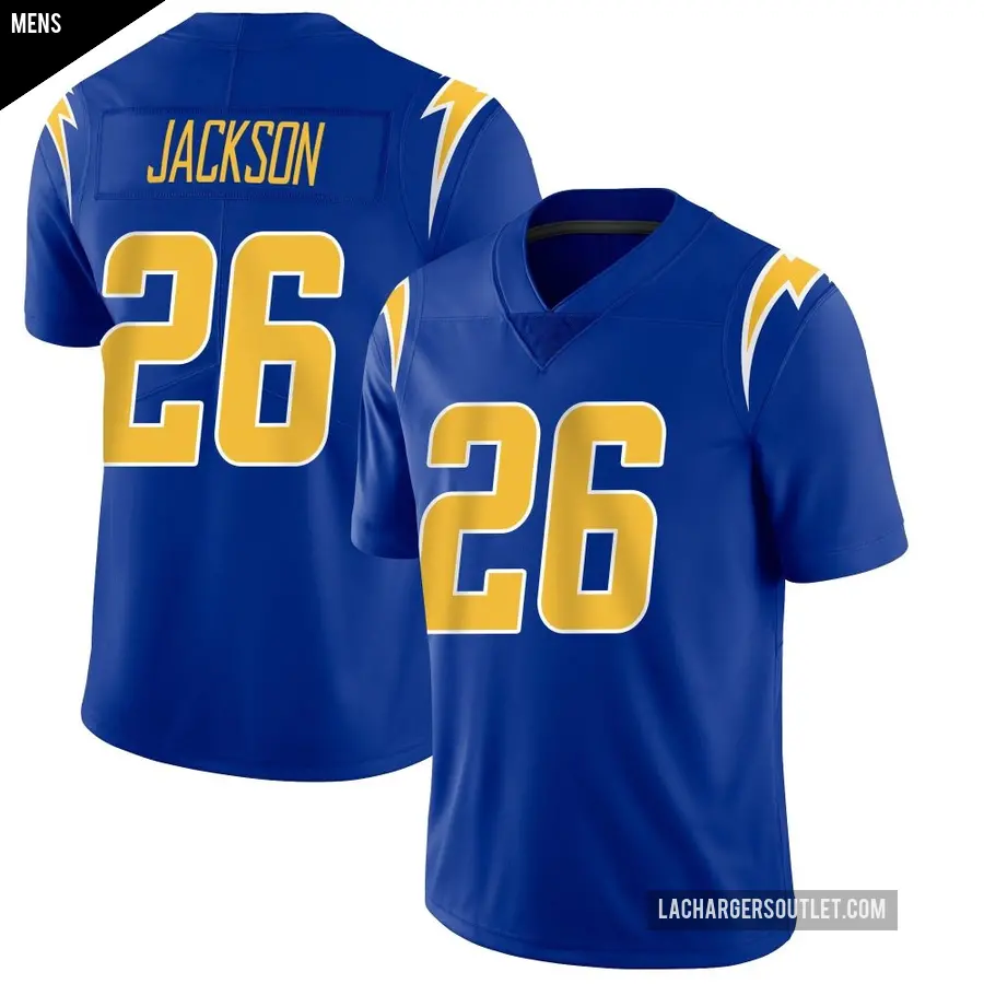 Men's Los Angeles Chargers ＃26 Donte Jackson Royal Limited 2nd Alternate Vapor Jersey