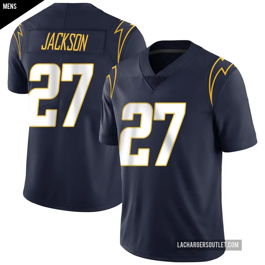 Men's Los Angeles Chargers ＃27 JaQuae Jackson Navy Limited Team Color Vapor Untouchable Jersey
