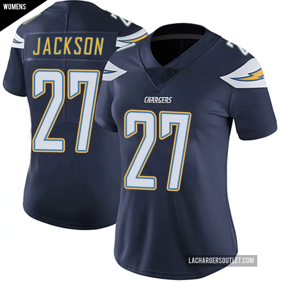 Women's Los Angeles Chargers ＃27 JaQuae Jackson Navy Limited Team Color Vapor Untouchable Jersey