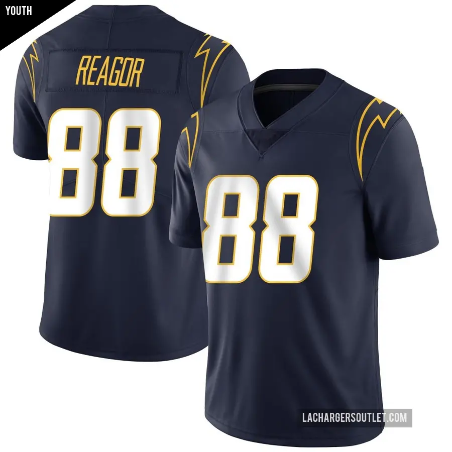 Youth Los Angeles Chargers ＃88 Jalen Reagor Navy Limited Team Color Vapor Untouchable Jersey